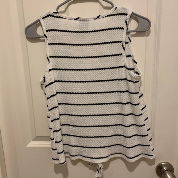 paper crane button down tank top - Picture 2 of 3